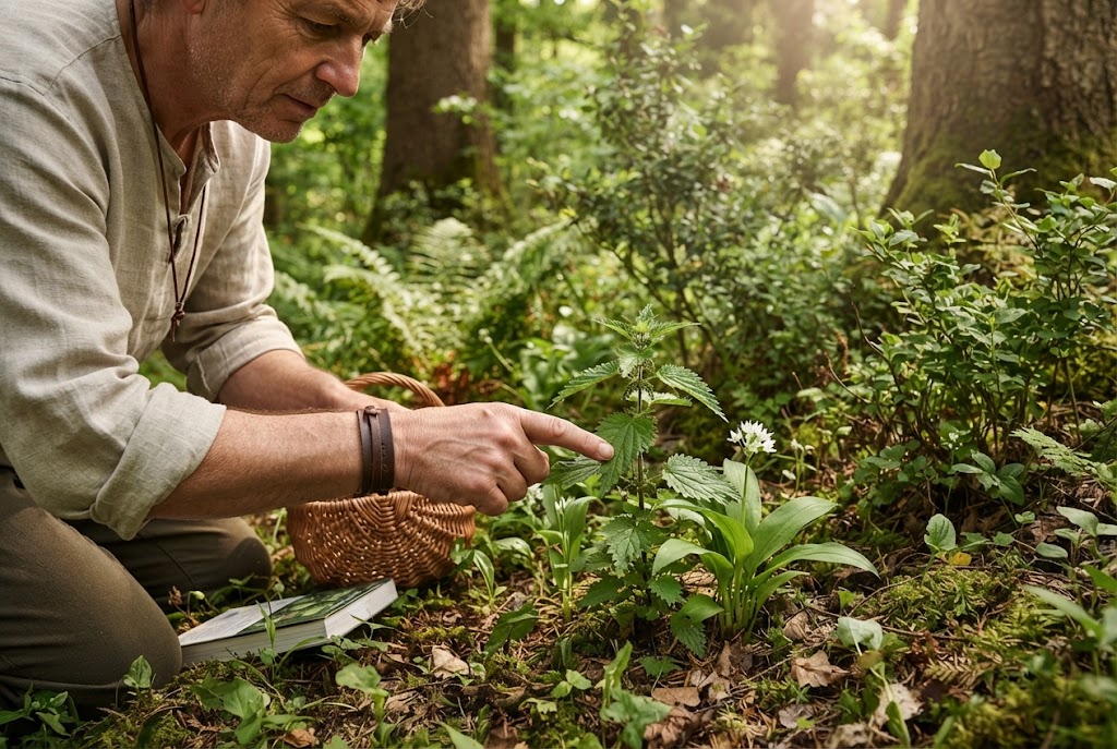 foraging wild edible plants